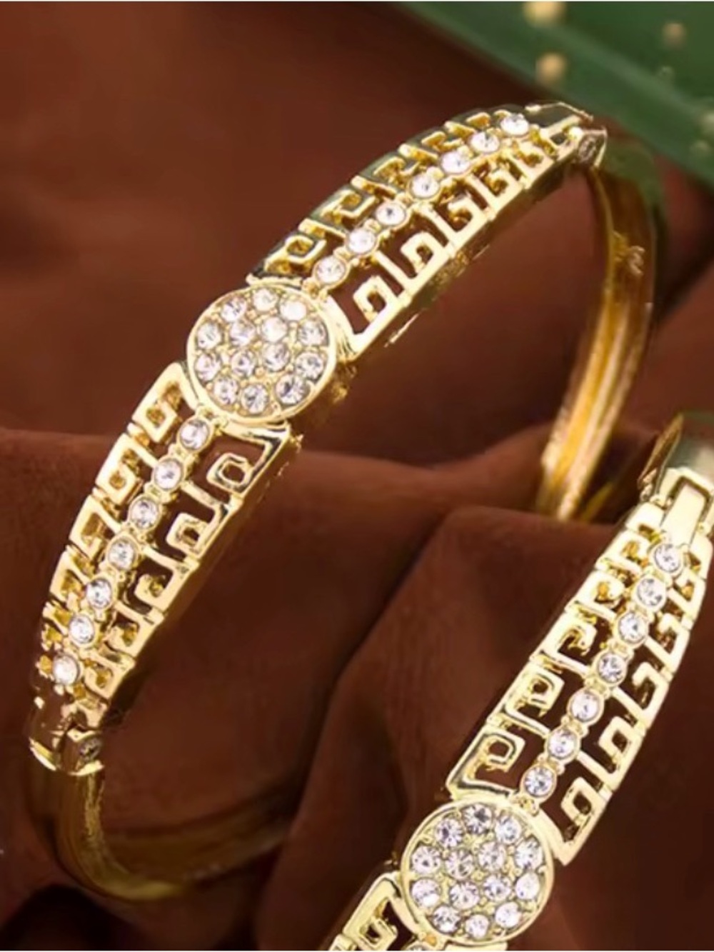 Arabic Crystal bangle bracelet set Dubai